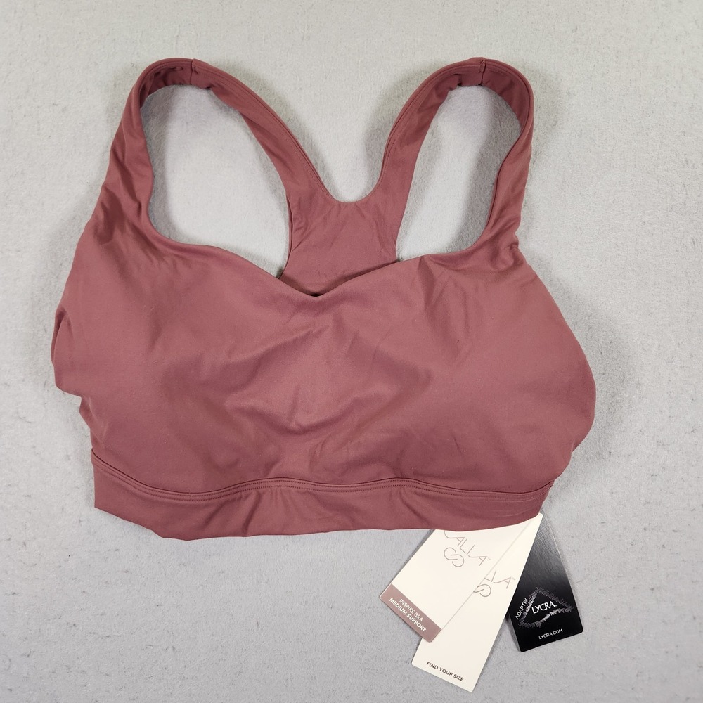 Calia Inspire Medium Support Sports Bra Mauveberry  Women's Medium Padded NWT